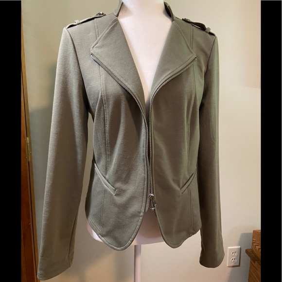 209 Military Style Jacket, Zip Front, Small - Picture 1 of 7